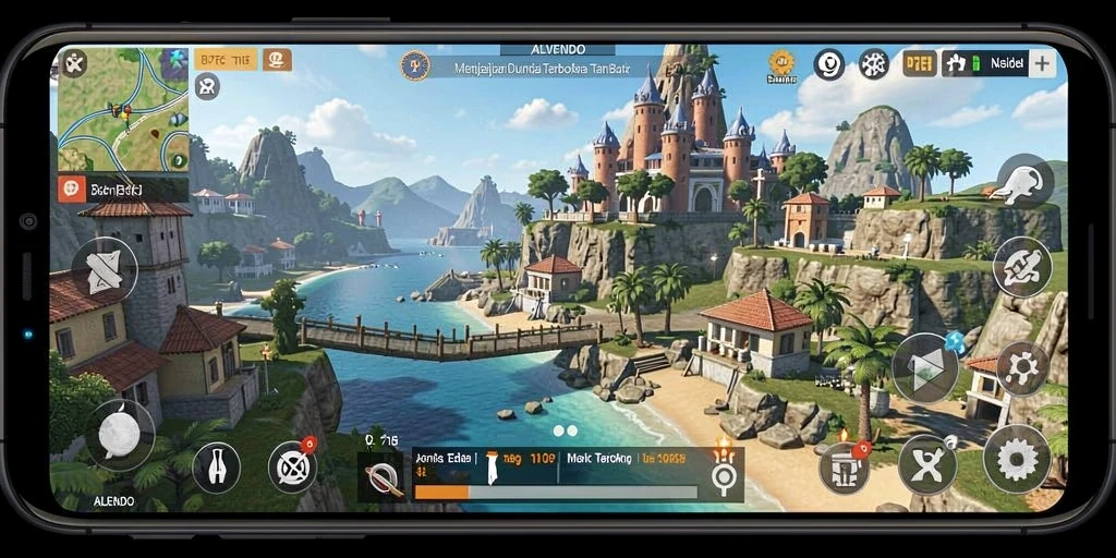 Gameplay Open World yang mengagumkan dan penuh petualangan.