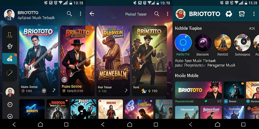Tampilan gameplay BRIOTOTO yang menarik dan interaktif saat bermain musik.