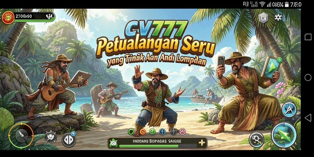 Tampilan menakjubkan dari gameplay petualangan CV777 yang penuh tantangan.