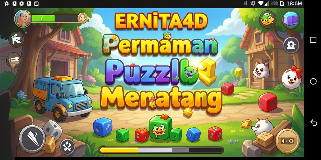Tampilan gameplay menantang dari ERNITA4D yang seru.