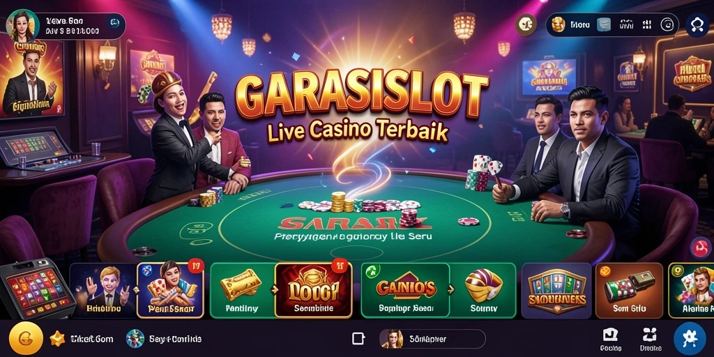 Tampilan gameplay langsung dari GARASISLOT yang seru dan mengasyikkan.