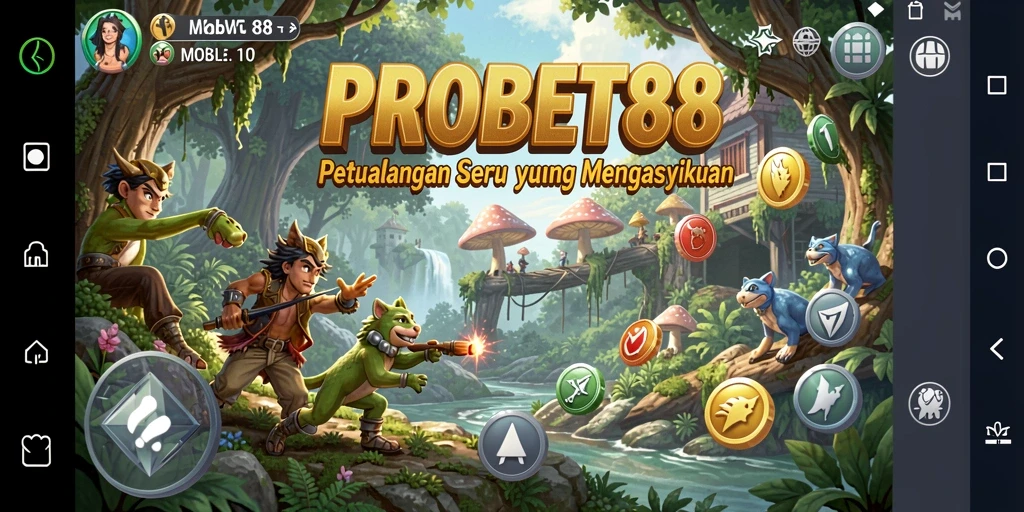 Tampak screenshot gameplay PROBET88 yang menarik dan menegangkan.