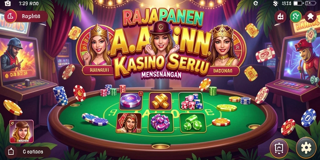 Gameplay menarik RAJAPANEN dengan grafis yang memukau.