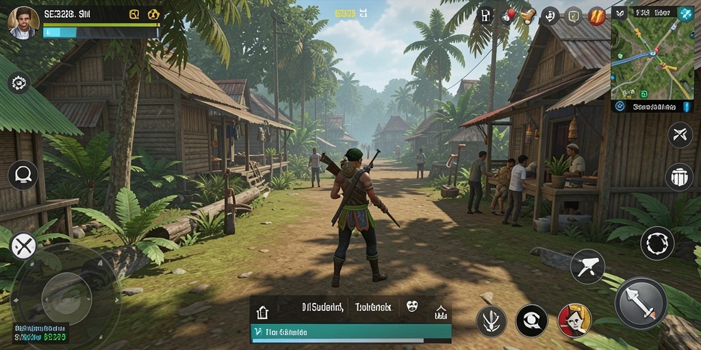 Tampilan gameplay <strong>SE328</strong> yang menampilkan interaksi karakter.