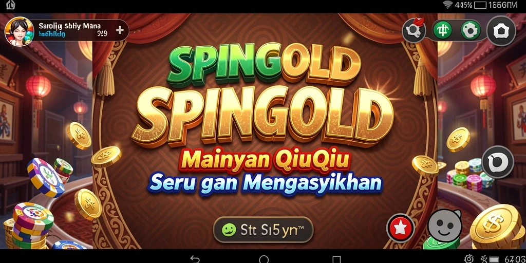 Gameplay seru dan menarik di SPINGOLD QiuQiu.